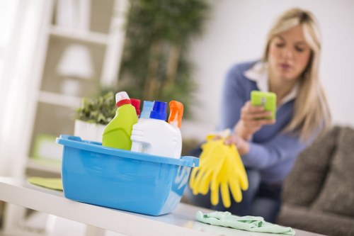 Detailed cleaning checklist for a rental property bathroom